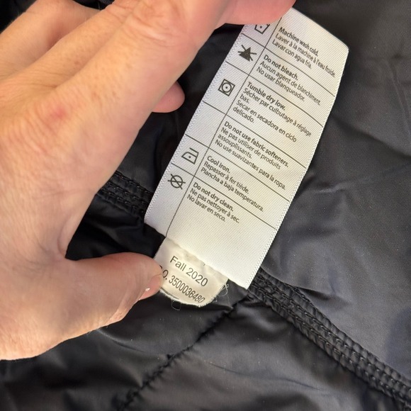 Carhartt Women's Utility Quilted Hooded Jacket Blue Steel medium - Picture 8 of 10